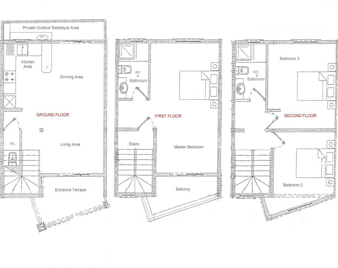 Montagu Apartment Flic en Flac Екстер'єр фото